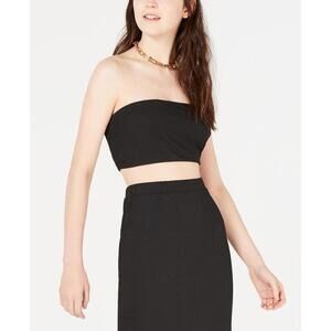 Material Girl Junior Girls Printed Cropped Bandeau Top Size L